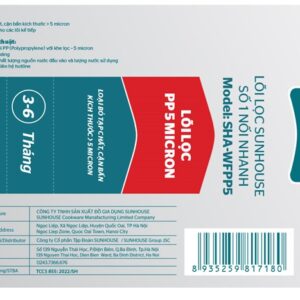 Lõi lọc thô Sunhouse số 1 PP 5 micron